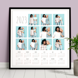 12 photo collage calendar