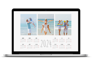 digital calendar collage mac