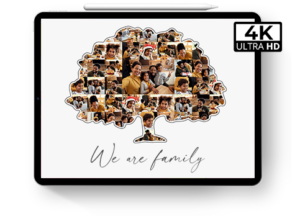 family tree collage ipad