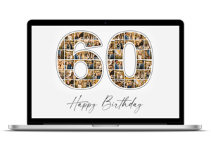 happy 60th birthday collage mac