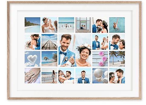 photo collage wedding gift