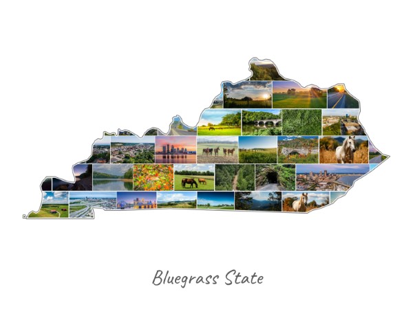 Kentucky-Collage filled with own photos