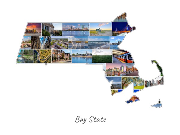 Massachusetts-Collage filled with own photos