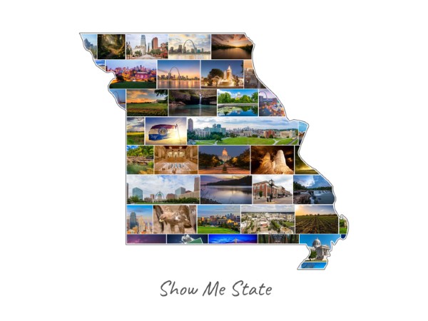 Missouri-Collage filled with own photos