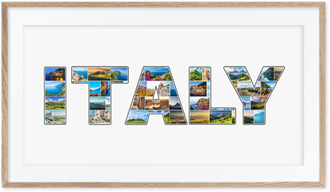 A Italy-Collage is a wonderful travel memory