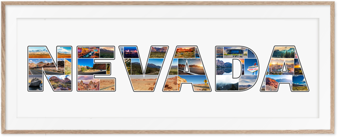 A Nevada-Collage is a wonderful travel memory