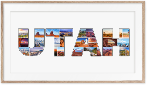 A Utah-Collage is a wonderful travel memory