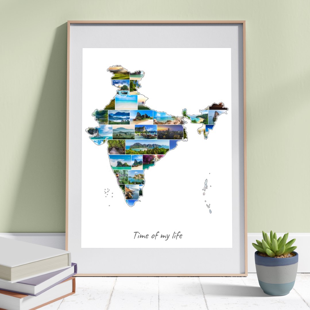 The India-Collage can be customized