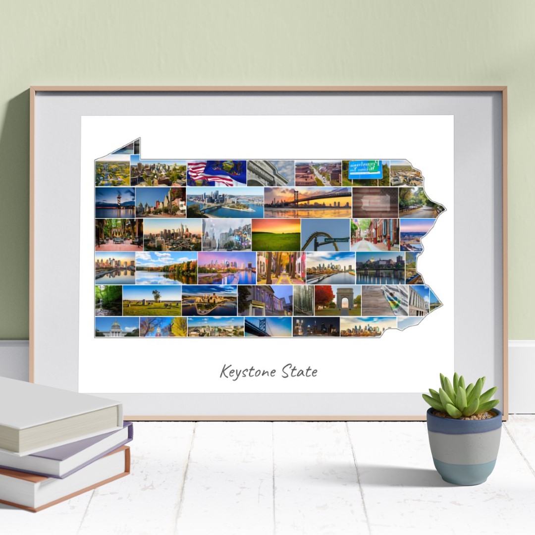 The Pennsylvania-Collage can be customized