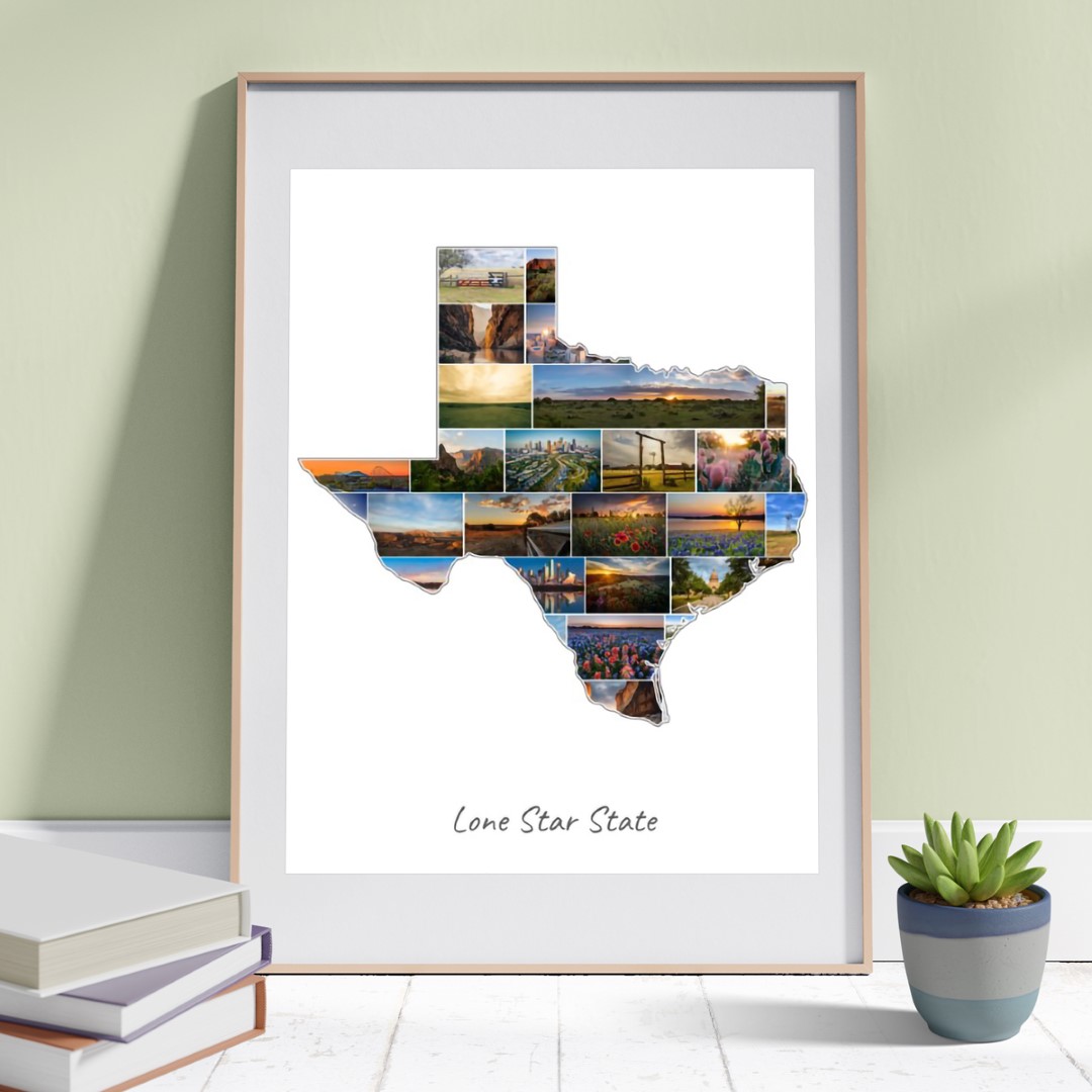 The Texas-Collage can be customized
