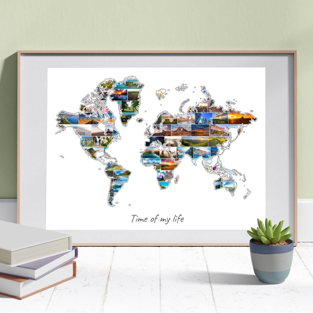 The World-Collage can be customized