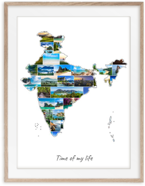 Your India-Collage from own photos