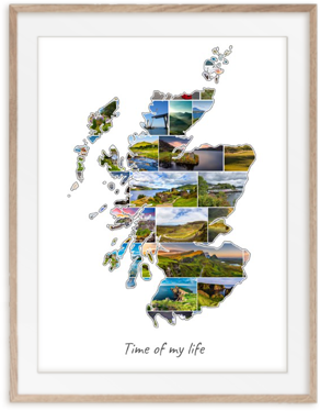 Your Scotland-Collage from own photos