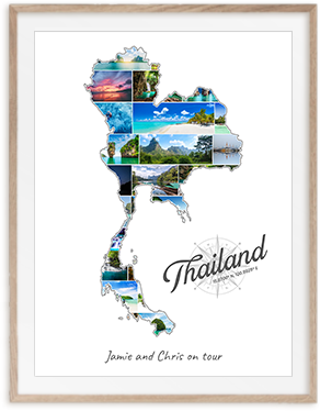 Your Thailand-Collage from own photos