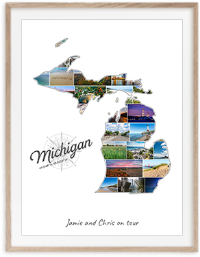 Your Michigan-Collage from own photos