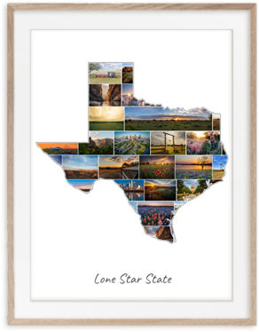 Your Texas-Collage from own photos