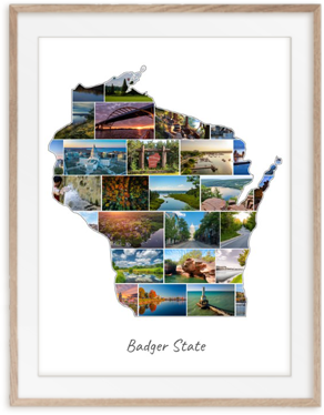 Your Wisconsin-Collage from own photos