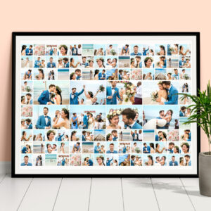 wedding photo collage large